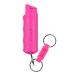 SABRE RED Pink Pepper Spray Keychain for Women with Quick Release for Easy Access  Maximum Police Strength, Finger Grip for Aim & Accuracy, 10-Foot (3M) Range, 25 Bursts  Helps Fight Breast Cancer