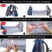 Shop SndMor Dark Blue Diaper Bag Backpack - Multifunctional with Bed Function Stroller Hooks Ideal for Moms & Dads | International Shipping - Buy Online on SooperMarket.com