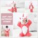 COOKY.D Unisex Winter Animal Hooded Baby Romper 12-18 Months - Red - Buy Online on SooperMarket.com