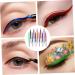 FOYTOKI 12 Pcs 1 Set Shadow Set Professional Eyeliner Pens Eye Liner Sharpeners Colorful Plastic - Buy Online on SooperMarket.com