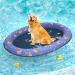 Pet Soft Dog Float Raft - Inflatable Dog Swimming Float for Summer Large Blue2