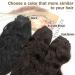 KooKaStyle Long Wavy Clip-In Synthetic Hair Extensions 20 Inch Black - 4PCS Thick Double Weft Hairpieces for Women - Buy Online on SooperMarket.com