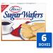 Biscos Creme Filled Sugar Wafers 6 - 8.5 Ounce Boxes (Pack of 6) - Delicious Treat for Snacking and Sharing - Buy Online on SooperMarket.com