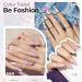 Modelones Gel Nail Kit - 12 Colors Pink Polish Set with 48W Lamp & Top Coats - Buy Online on SooperMarket.com