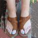 Evzosrz Women's Orthopedic Ring Toe Sandals - Brown, Size 9 | Casual Summer Beach Retro Orthotic Slides - Buy Online on SooperMarket.com