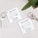 Personalized Drifting Ducks Dad Keyring - Father's Day New Baby Gift - Buy Online on SooperMarket.com