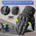 TBusingoto Tactical Gloves for Men - Touchscreen Motorcycle & Outdoor Gloves for Airsoft Paintball Hunting Climbing - Black - Buy Online on SooperMarket.com