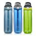 Contigo Autospout Straw Ashland Water Bottle, 24 Oz, Stormy Weather/Vibrant Lime/Monaco, 3-Pack Stormy Weather/Vibrant Lime/Monaco 24oz 3 Pack