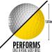 Franklin Sports Official Size Golf Balls - 12 Pack for Indoor/Outdoor Training - Restricted Flight for Backyard Practice - Foam Construction - Buy Online on SooperMarket.com