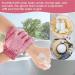 Sibba Exfoliating Gloves for Shower - Natural Loofah Bathing Gloves for Body and Face - Dead Skin Remover - Double Sided Microfibre - Adults and Kids (Red) - Buy Online on SooperMarket.com
