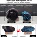 Randy Sun Waterproof Unisex Hiking/Trekking/Ski Socks - 4 Pairs (Medium) Sky & Black - SGS Certified, Breathable, Ultra-Thin - Buy Online on SooperMarket.com