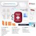 Urban Medical Outdoor First Aid Set - Fully Equipped Kit with Malta Emergency Brochure Rescue Blanket & Rain Poncho | Ideal for Car & Bike | DIN13167 - Buy Online on SooperMarket.com