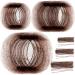 Hair Nets,Teenitor 40pcs Invisible Hair Nets for Ballet Recital,Ballerina Buns Hair Nets, 80pcs Bobby Pins for Bun Maker, Brown A-Brown