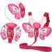 BTSKY Fluff Butterfly Baby Toddler Walking Harness with Safety Rein - Kids Anti-Lost Harness Leash Strap Belt Pink - Buy Online on SooperMarket.com