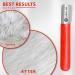 FLAMIA & JABZ Right-Handed Stainless Steel Stripping Knife for Dogs - Premium Plastic Handle - Buy Online on SooperMarket.com