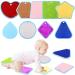 9 PCS Sensory Mats Mini Assorted Textured Play Mat Texture Sensory Floor Tiles Rooms Wall Panel Tactile Sensory Toys Educational Exercise Sensory Mats for Tactile Play