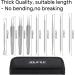 Blackhead Remover Tool JOLIFILE Upgraded 9 Pcs Pimple Popper Tool Kit Extractor Tools with Tweezers Removal Comedone Whitehead Set Large Size-Silver - Buy Online on SooperMarket.com