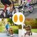 Xiwupo Cat Eye Reflectors Set for Bikes - Unisex Bicycle Reflectors | 4-Pack for Enhanced Safety - Buy Online on SooperMarket.com