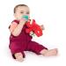Bright Starts Sesame Street Cozy Coo Soothing Pacifier with Plush Toy - Elmo | BPA-Free | Newborn+ | Green | 4.42x2.04x4.17 Inch - Buy Online on SooperMarket.com