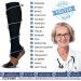Copper Compression Socks (3 Pairs) 15-20 mmHg - Best for Athletic & Daily Use Men & Women, Running, Climbing Large-X-Large, Black - Buy Online on SooperMarket.com