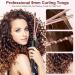 Curling Wand 9MM Thin Curling Iron Tight Curls for All Hair Types Tourmaline Ceramic Barrel 30-Second Heat-Up Long&Short Hair Culer Pro Curling Tongs Black - Buy Online on SooperMarket.com