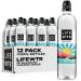 LIFEWTR Premium Purified Water, pH Balanced with Electrolytes, 100% recycled plastic bottles, 23.7 Fl Oz Flip Cap Bottles, 700 mL (Pack of 12) LIFEWTR 23.7 Fl Oz (Pack of 12)