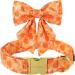 Autumn Dog Collar - Adjustable Yellow Cotton Hall Band with Sailor Flying Design for Small & Medium Dogs - Pack of 1 - Buy Online on SooperMarket.com