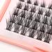 Buy 10-12-14-16mm Mixed Wide Stem Cluster Lashes | 3D Volume Soft & Lightweight Individual False Eyelashes - Buy Online on SooperMarket.com