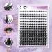 Self Adhesive Lashes Fluffy Cluster Lashes Extension Kit Reusable Self Adhesive D Curl individual Eyelash DIY Lash Extension Kit with Lash Bond and Seal Lash Applicator and Lash Tweezers - Buy Online on SooperMarket.com