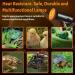 Bonlux 100W Reptile Heat Lamp with Adjustable Holder | E27 Basking Lamp for Terrarium | Infrared Heat Bulb for Lizards, Tortoise, Snake, Chicken, Puppies - Buy Online on SooperMarket.com