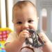 Nuby Chewy Chums Silicone Soothing Teether - Shark Design | Safe for 3 Months and Up - Buy Online on SooperMarket.com