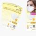 (Pack of 10) Premium 3D Disposable White Kids KF94- Face Mask, Age 5-15 Old, 4-Layer Filters, Individual Packs, White Color, Made in Korea. (10)