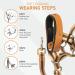 Alpha Boy Dog Training Collar | Comfortable Real Leather Harness for All Breeds | Easy-to-Use with Quick Lock Buckle (XXL) - Buy Online on SooperMarket.com