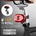 SAMLITE LED Bike Light Set: Bright Headlight for Kids & Adults, Free Tail Light, Water Resistant, Easy Install, Multiple Modes - Cycling Safety - Buy Online on SooperMarket.com
