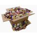 Captain Play Carnival throwing material remaining items 3 kg mix cardboard 200 parts throwing material Carnival a single package candy large packs with leftovers from Halloween Christmas and Easter