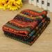 HAPYLY Pack of 4 Assorted Cotton and Hemp Pre-Cut Fat Quarters Quilt Fabric 50x70CM - Multicolor - Buy Online on SooperMarket.com