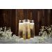 48 Pack Gold Rim Stemless Plastic Champagne Flutes - 9oz Disposable Toasting Glasses | Shatterproof, Recyclable, BPA-Free - Buy Online on SooperMarket.com