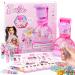 Barbie Sweet Shop Lip Gloss Making Kit Makes 12 Accessories Lip Glosses & Keychains Arts and Crafts kit for Kids Ages 6+ Gifts for 6 Year Old Girl