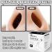Nose Wax Kit for Men and Women - 100g Nose Hair Removal Wax with Safe Tip Applicator and Moustache Stencils - Christmas Gift Set in White - Buy Online on SooperMarket.com