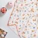 Miracle Baby Muslin Swaddle Blanket Cotton Summer | 110x150cm | Boys Girls Animal Print | Two Layers - Buy Online on SooperMarket.com