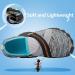 Kids Water Shoes - Lightweight Slip-On Aqua Sock for Boys & Girls - Comfort Sole for Easy Walking - Grey/Blue - Size 2 Big Kid - Buy Online on SooperMarket.com
