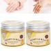 2pcs 50g Hand Wax Mask - Moisturizing Whitening & Nourishing Peeling Wax | Honey Milk Formula for Soft Hands - Buy Online on SooperMarket.com