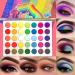 Jutoe Eyeshadow Palette 35 Colors High Pigmented Makeup Palette Matte And Shimmer Glitter Powder Eye Shadow Waterproof Long Lasting Eye Shadow Palette(Style 2)