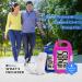 OZO Fitness CS1 Pink Easy Pedometer - Large Display Step Counter for Walking with Clip and Lanyard - Buy Online on SooperMarket.com