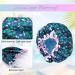 G2PLUS Large Shower Cap for Long Hair 32CM Green - Reusable Elastic Bath Cap for Women - Ideal for Spa and Home Use - Buy Online on SooperMarket.com