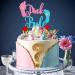 Arthsdite 1Pc Pink or Blue We Love You Cake Topper with Footprint Gender Reveal Cake Decorations for Baby Shower Gender Reveal Theme Kids Boys Girls Birthday Party Decoration Supplies Pink Or Bule Cake Topper - Buy Online on SooperMarket.com