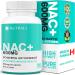 MAXIMUM POTENCY 600mg NAC Capsules (N-Acetyl-L-Cysteine) Supplement Powerful Antioxidant Glutathione Support Liver Support Vegan Gluten Free. 90 Easy to Swallow Capsules. 2 Pack 180 count (Pack of 1) - Buy Online on SooperMarket.com