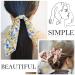 Floral Ribbon Hair Scrunchie Set - 16 Styles Seamless Elastic Hair Ties for Women and Girls - Buy Online on SooperMarket.com