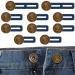 10PCS Button Extender for Trousers Waist Extenders for Trousers Ladies Waist Extenders for Mens Trousers Button Extender for Jeans Button Extender Waistband Extender Trouser Waist Extenders Men 2+8