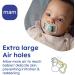 MAM Air Night Soothers 16+ Months (Pack of 2) Glow in the Dark Baby Soothers with Self Sterilising Travel Case Newborn Essentials Blue (Designs May Vary) Blue Night 1 12+ M Soother - Buy Online on SooperMarket.com